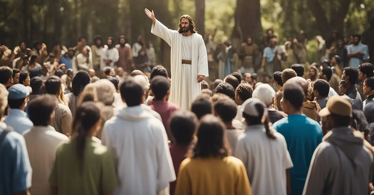 Jesus Teaching Sabbath