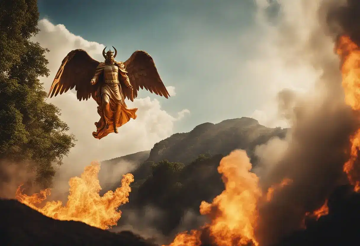 Angels Fell with Satan from Heaven