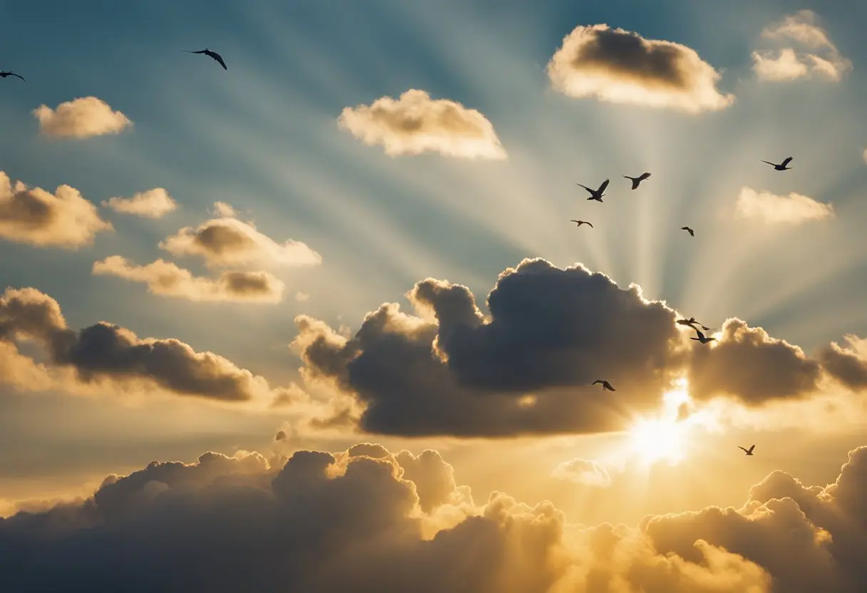 Flying in Heaven