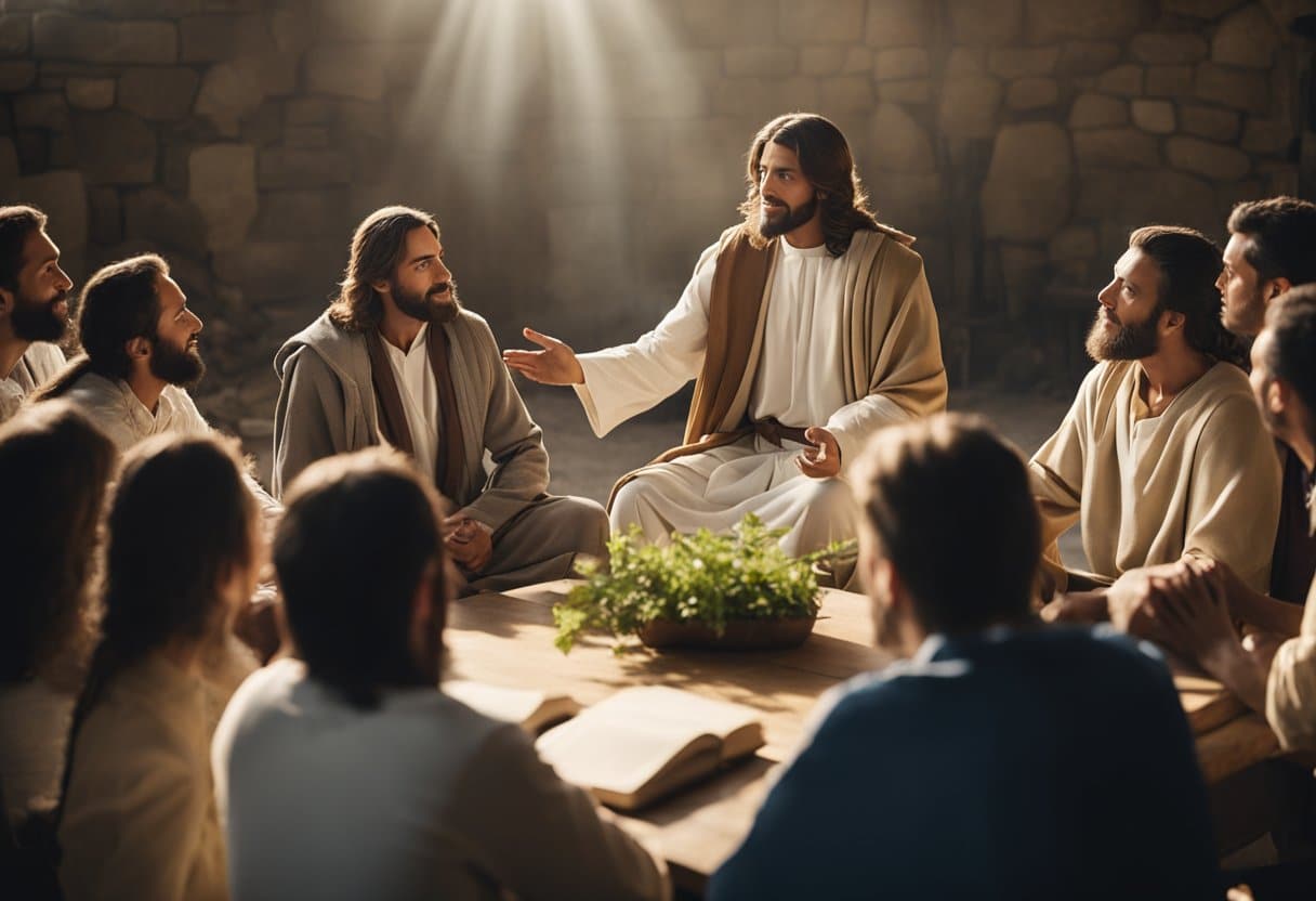 He gave His disciples the Great Commission