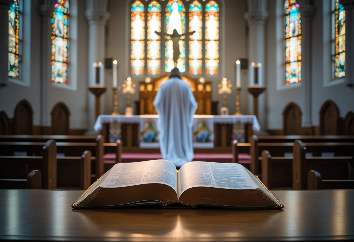 Scripture text highlighting where does Jesus say He is God.