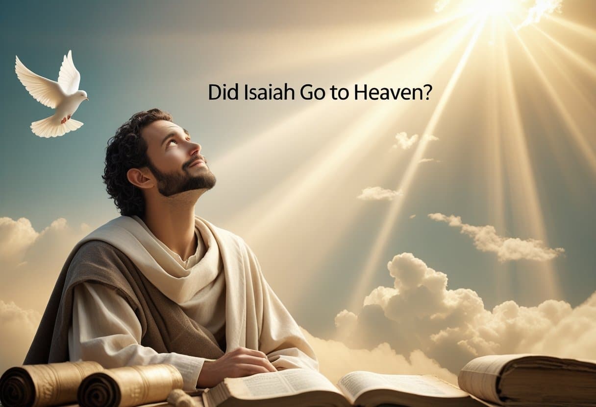 Prophet Isaiah encountering divine glory in his vision of heaven .