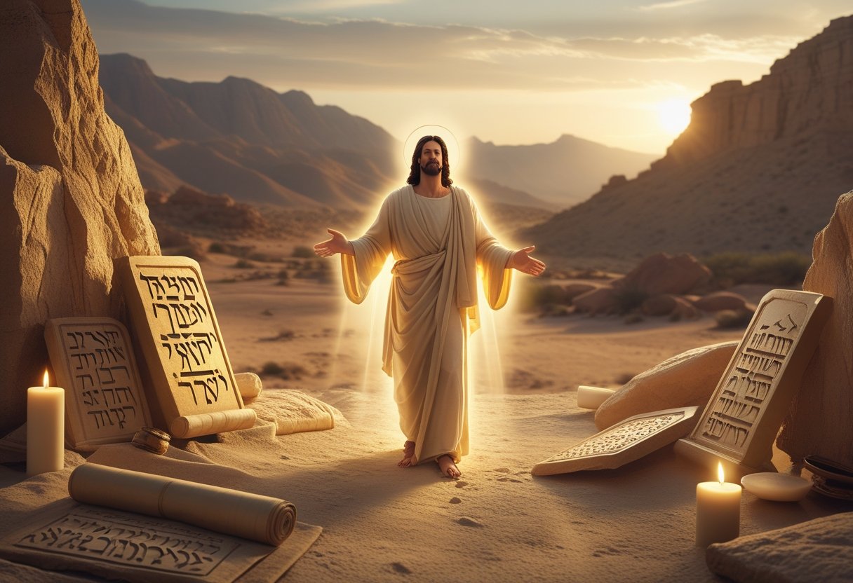 The Angel of the Lord illustrating is Jesus in the Old Testament.
