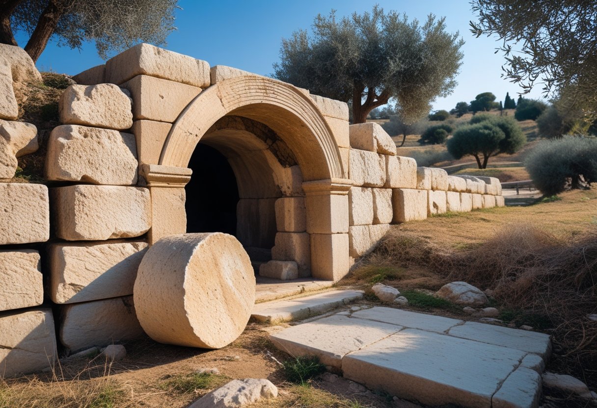 Ancient stone tomb believed to be Jesus' burial place .