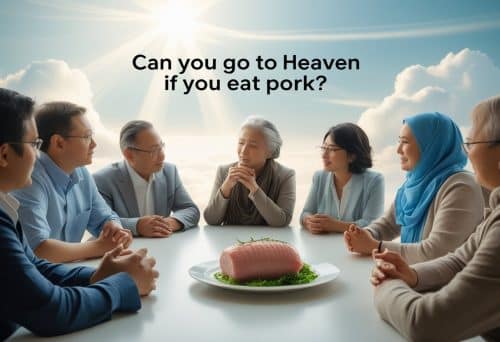 Religious dietary restrictions and the path to heaven.
