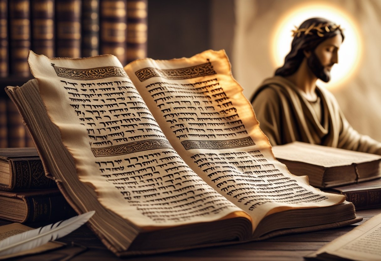 Biblical illustration exploring what Jesus real name was.