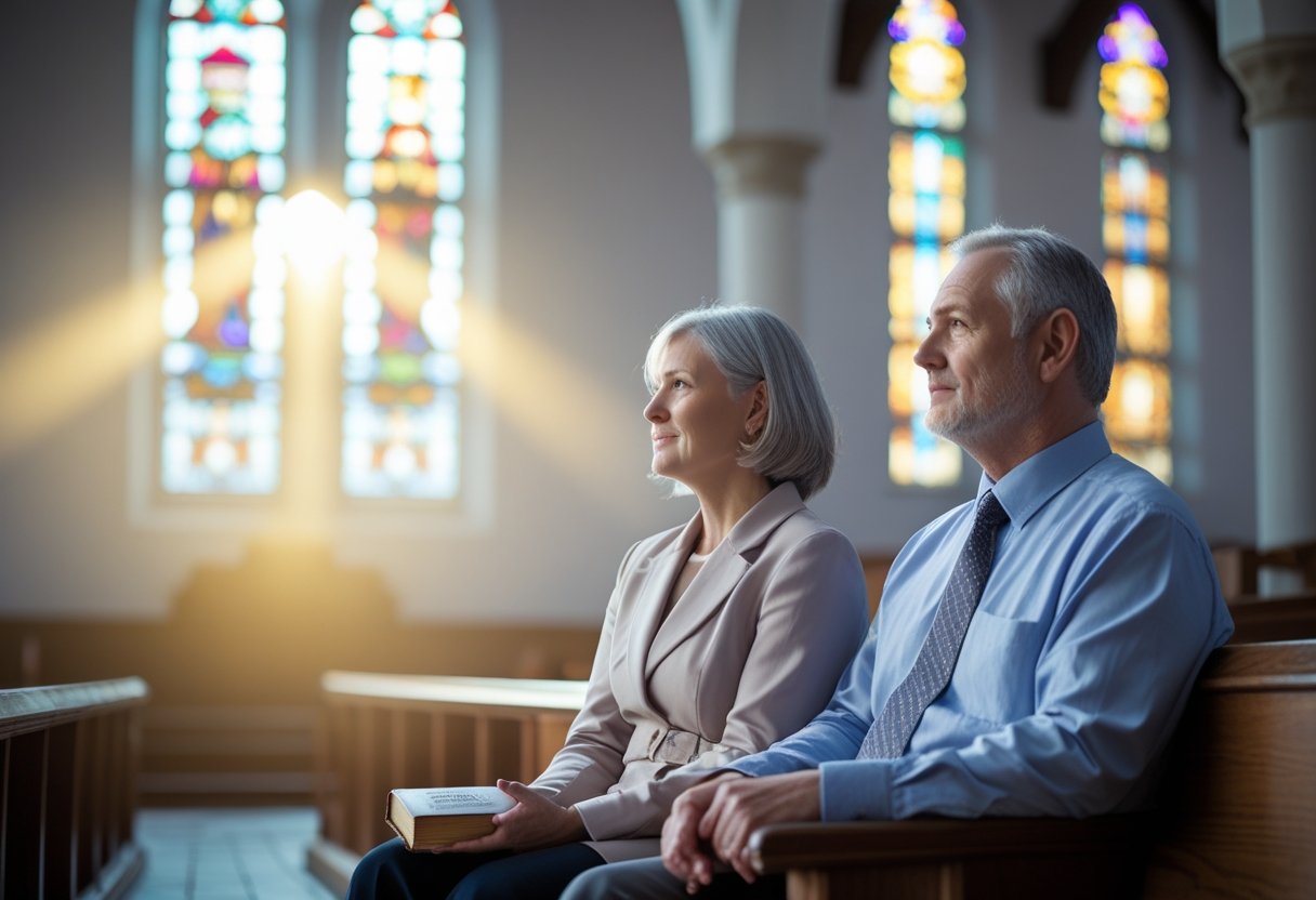 Person praying wondering can you go to heaven after divorce and remarriage.