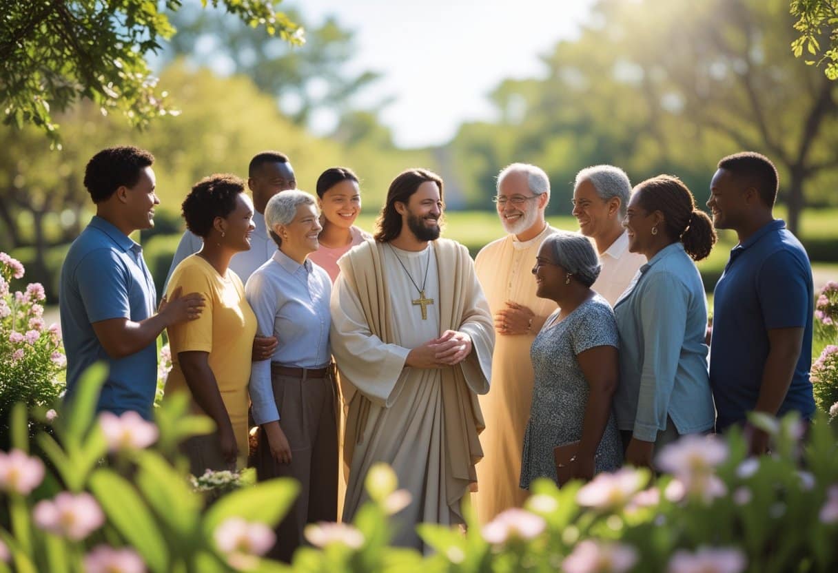 Illustration of Jesus as a friend to sinners
