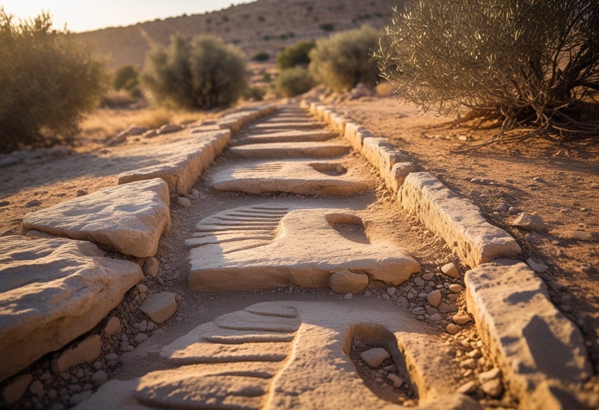 Tourists visiting places where Jesus walked