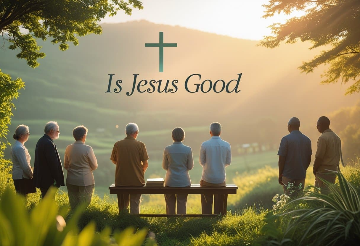 Jesus Christ teaching depicting moral excellence.