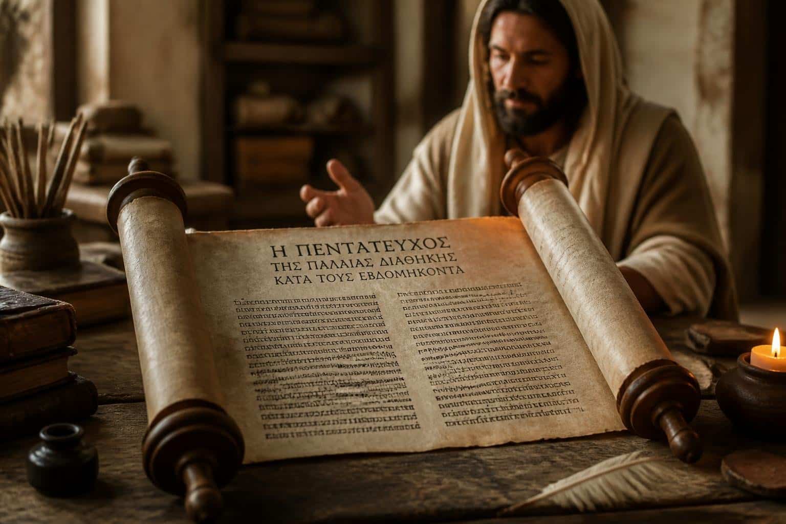 Historical illustration answering did Jesus use the Septuagint.